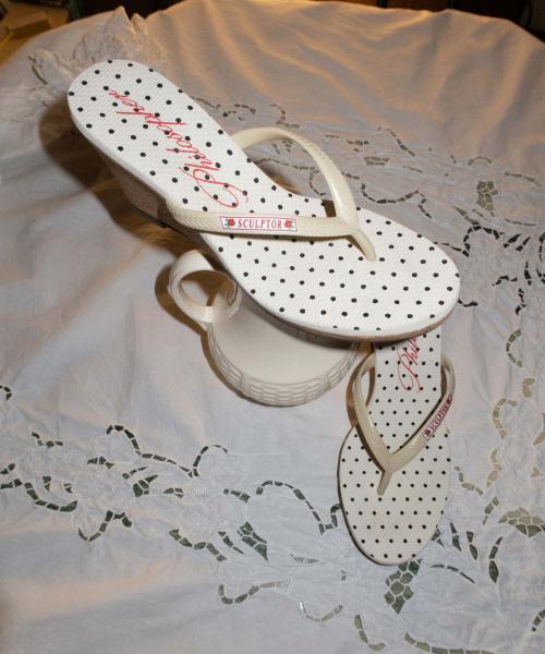 My Go To Heel Sandals Dot