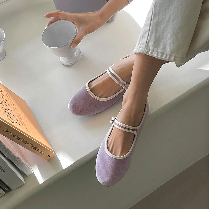 [SAPPUN X VOTTA]아밀라 메리제인 플랫 (1cm)