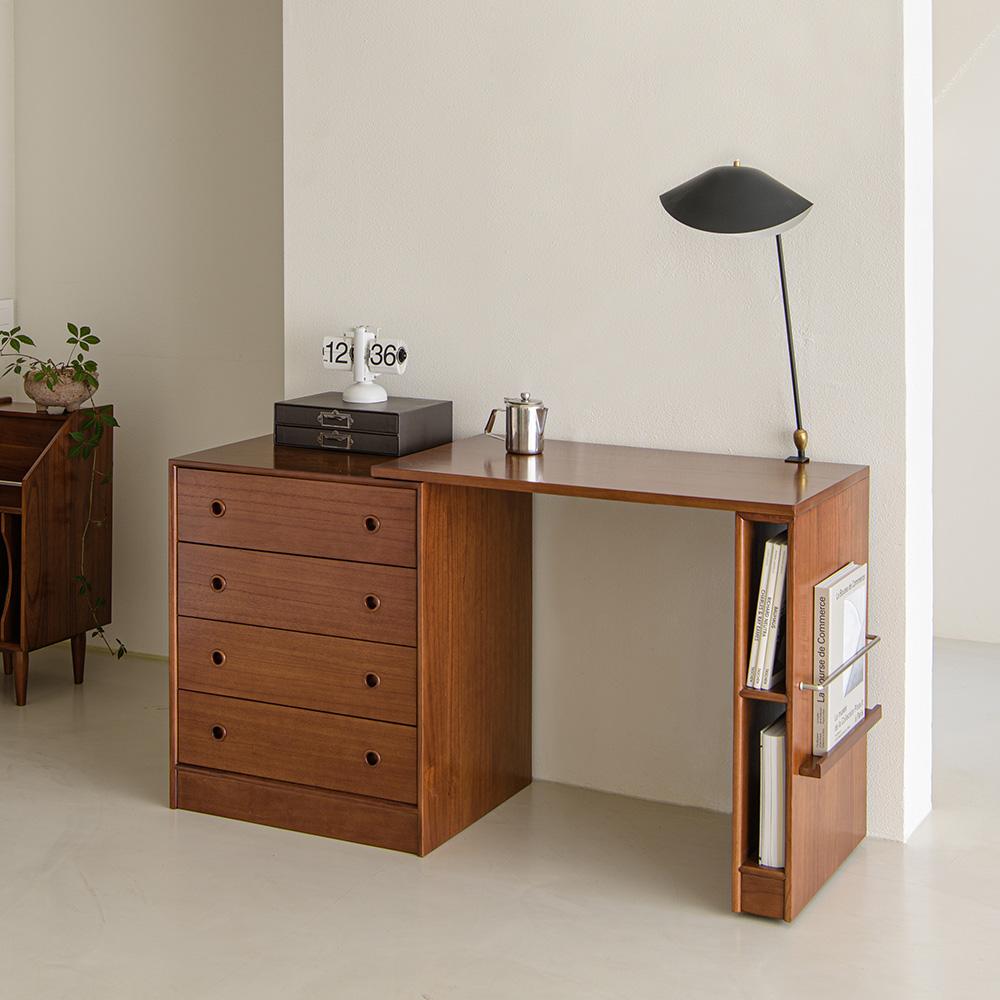 [1월 먼슬리 6% 할인] 덴 피카 확장형 수납 책상