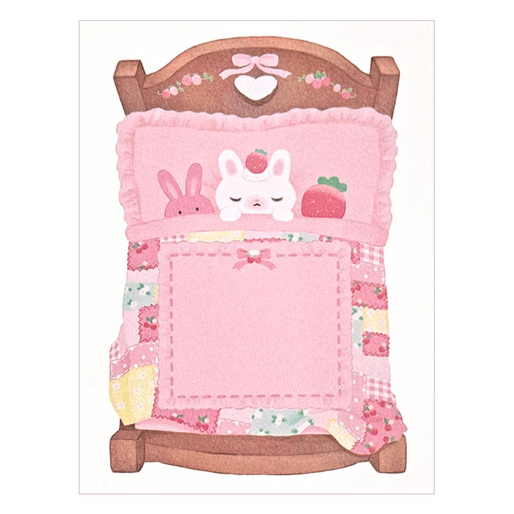 [딸기의 마음] 딸기침대 메모지