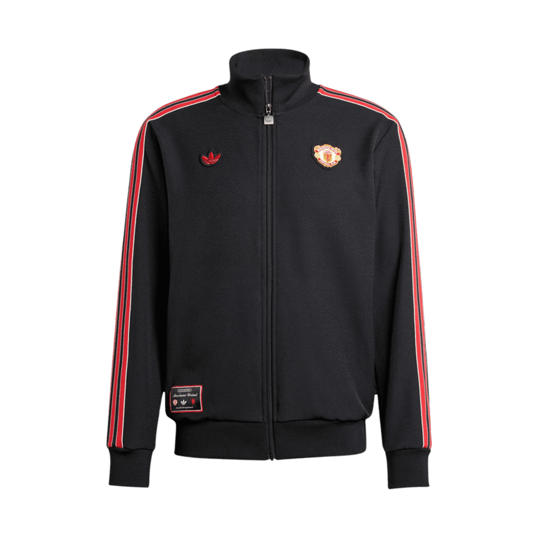 Adidas Manchester United Terrace Icon Track Top Black - KR Sizing