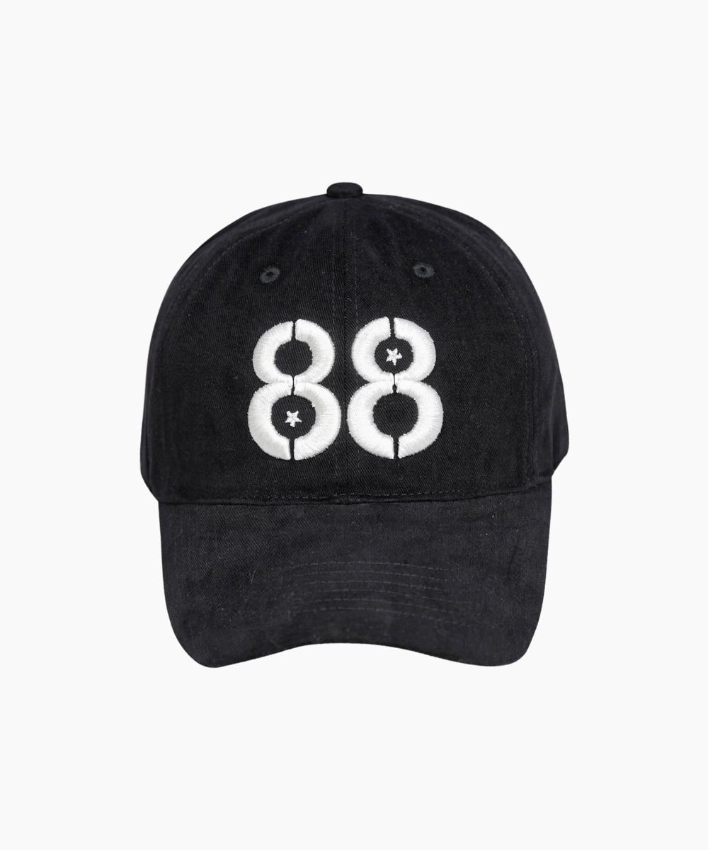88eight Peach Ball Cap (BLACK)