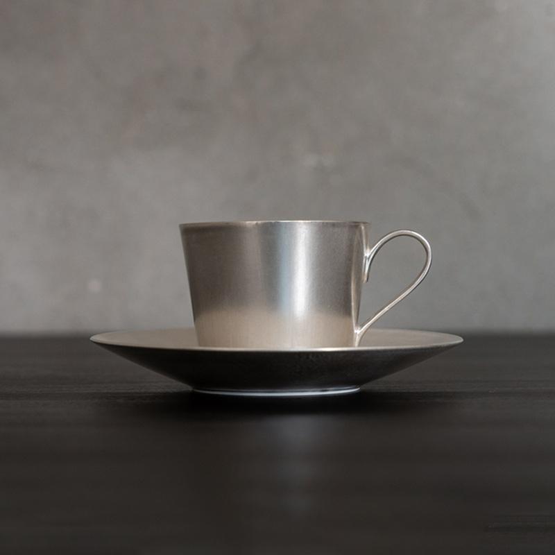 SHIROTAE Demitasse Cup & Saucer