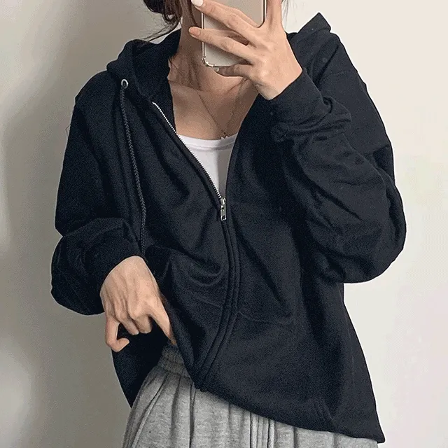 FW 챔피온 파워블랜드 후드집업 S800 (블랙)