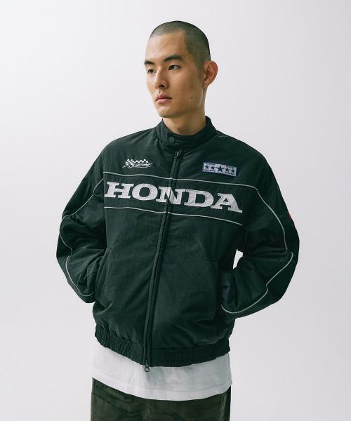 Honda Motorcycle Piping Blouson Black