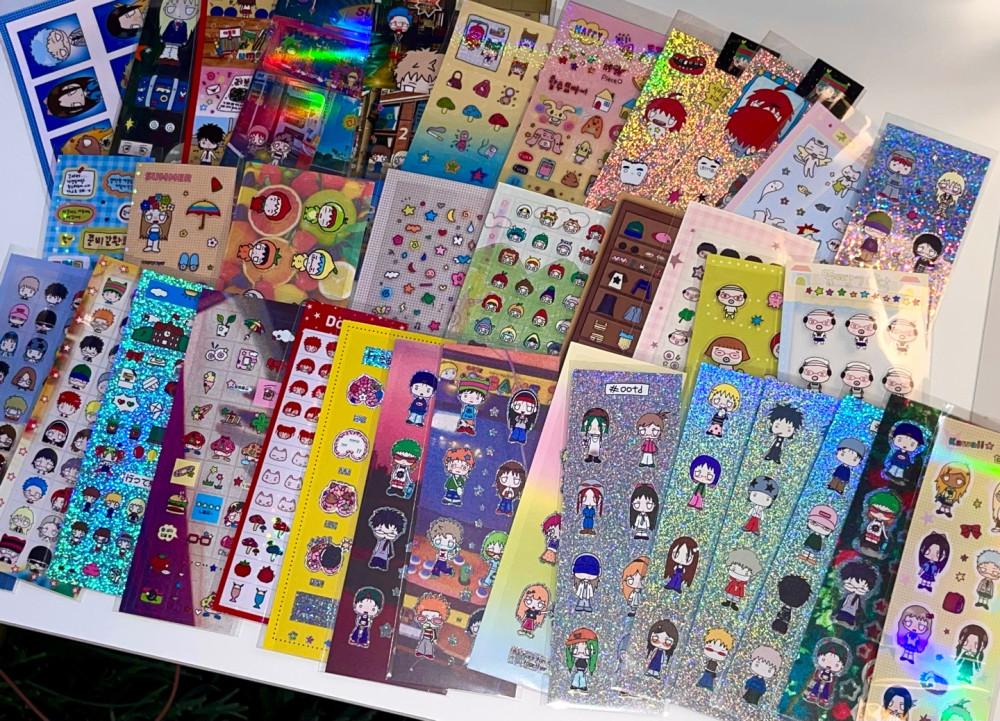 우다 UDA 랜덤 스티커팩