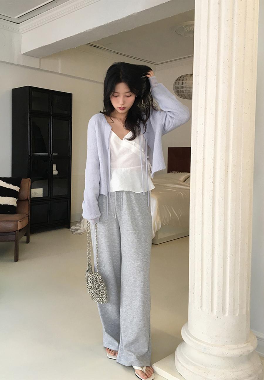 에오브 [무릎나옴X 츄로팬츠 봄여름 ver.] 네로 밴딩 와이드 팬츠 3color