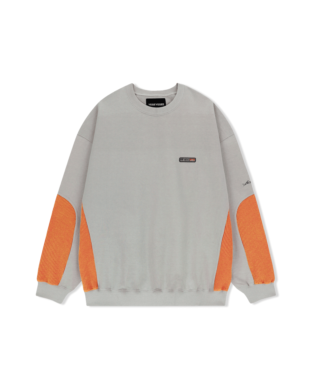 Y.E.S Waffle Sweatshirt Stone