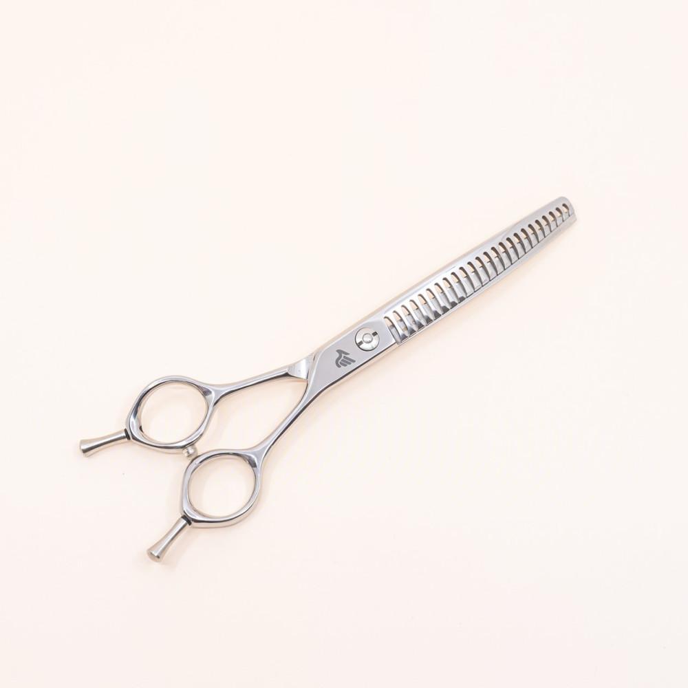 흑조 커브요술가위 7인치 7.5인치 애견 강아지 미용가위 셀프미용 전문가용