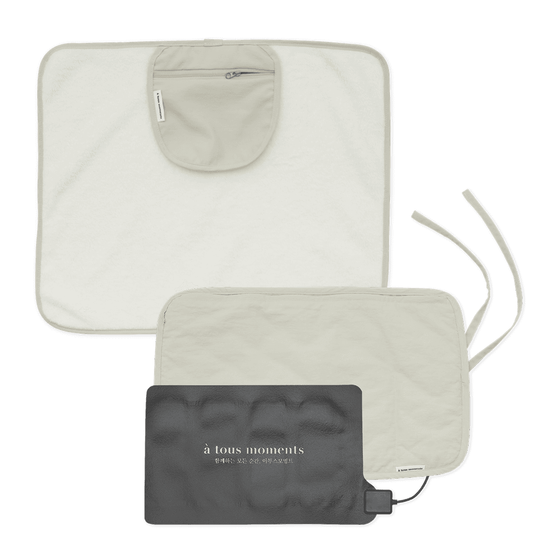 Briller Heating Mat + Briller Pocketable Blanket Set
