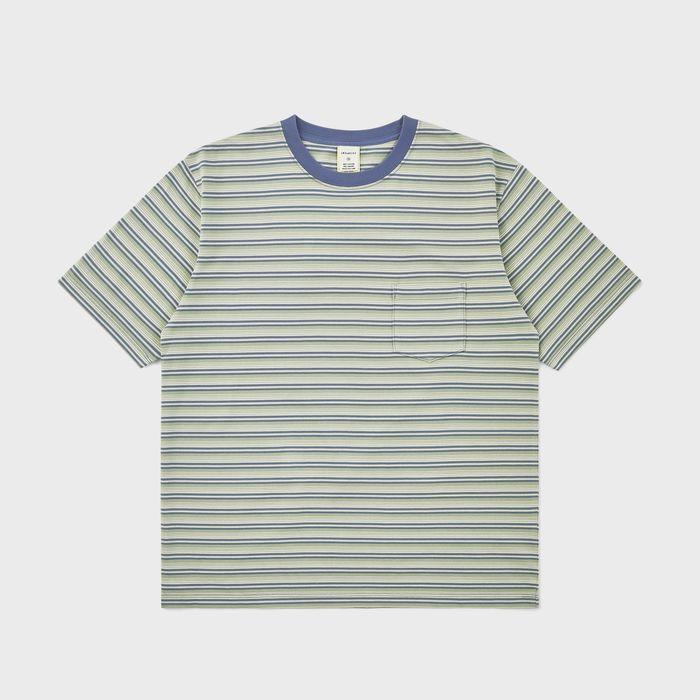Border S/S Tee Moss