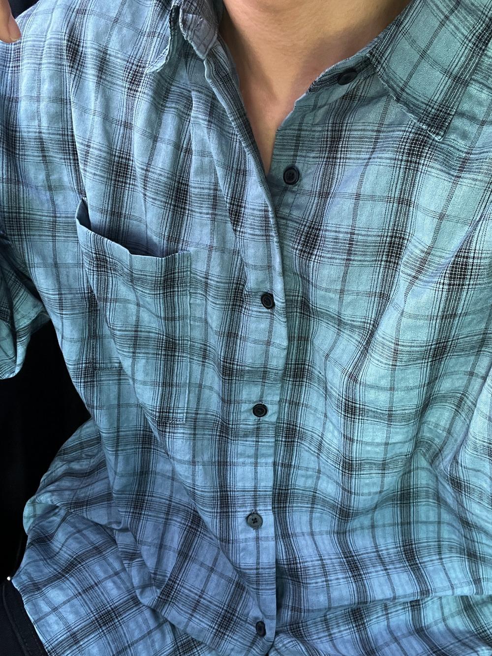 센즈 체크 셔츠 3 color