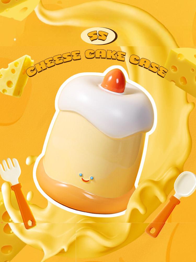 수심 Cheese Cake Tissue Case 치즈 케이크 휴지 케이스 티슈 보관함