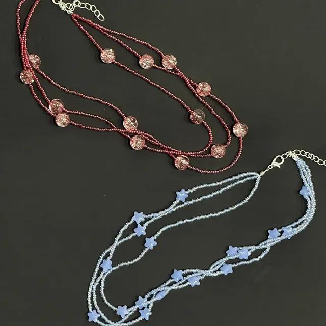 Three line Necklace