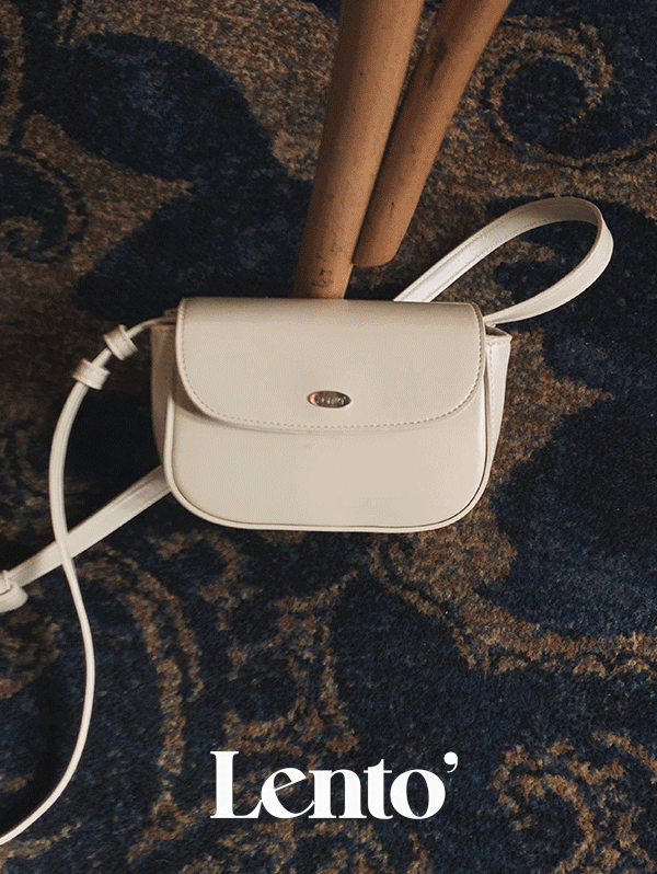 [감사할인연장!] #LENTO. Boil mini bag - 3 color  *체인추가가능 (예약주문 : 4/28일 순차출고)