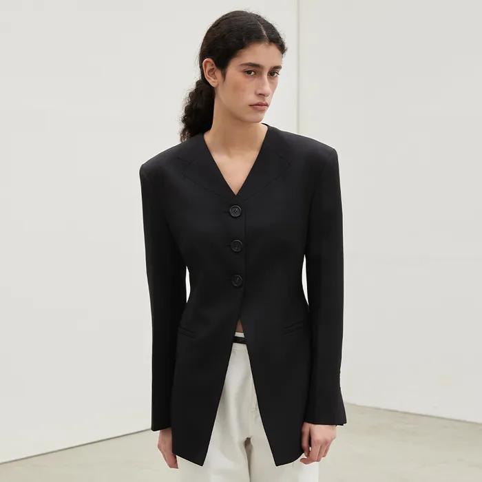 [9차] 카라리스 울 자켓_BLACK