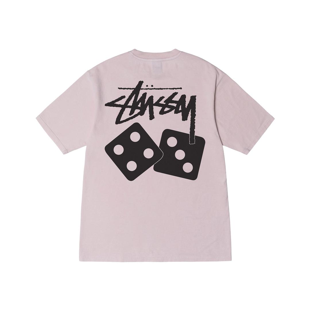 DICE PIGMENT DYED TEE - Blush / S