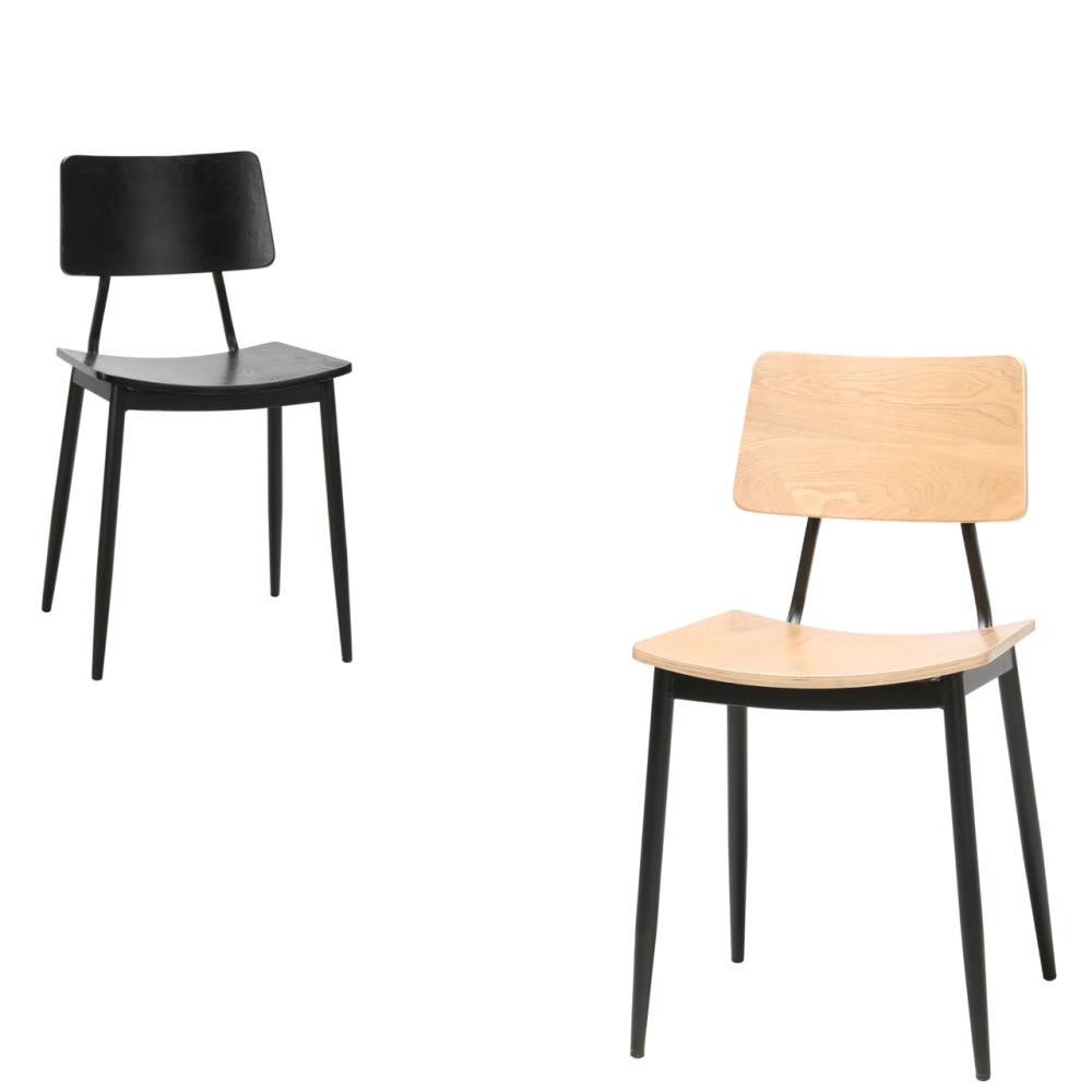 [930퍼니처] 미트체어 카페 인테리어 업소용 식당 철제의자 MTA