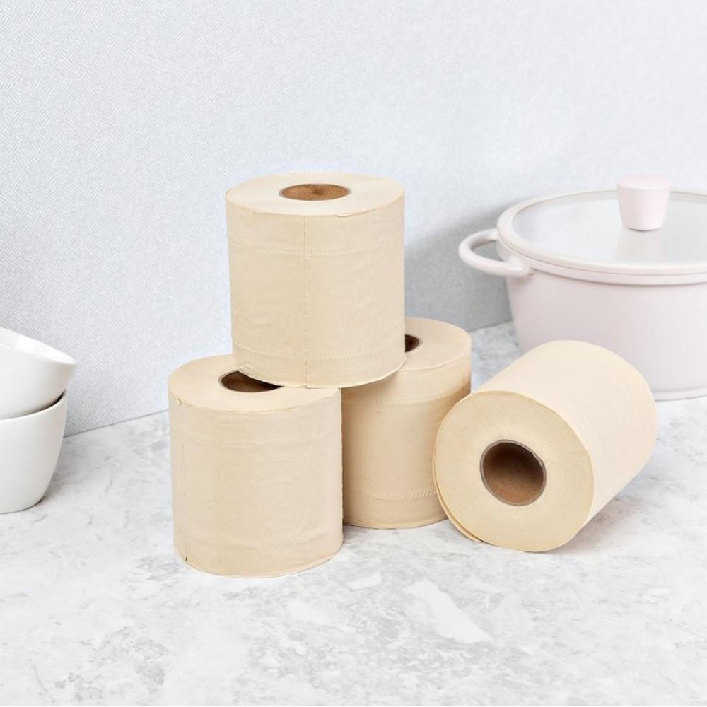 [JAJU/자주] 대나무로 만든 먼지날림이 적은 롤 화장지_12개입