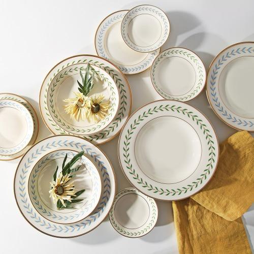 시라쿠스 로렐 리프 연말 크리스마스 홈파티 그릇 세트 4P (한정기획) 집들이선물 신혼그릇