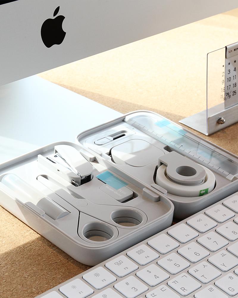 Team-Demi Mini Stationery Set _  Gray