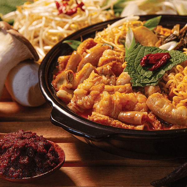 얼큰 곱폭탄 한우곱창 전골 (2~3인분)