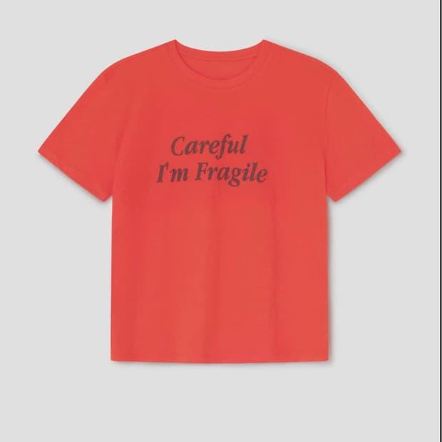 (XS,S,M,L) 기마구아스 Careful 티셔츠 | 후루츠패밀리