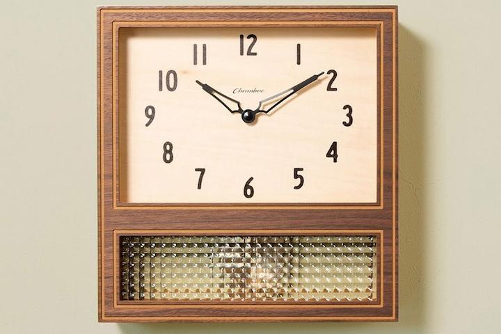 샹브루 Court Pendulum Clock 클래식 디자인 무소음 추시계