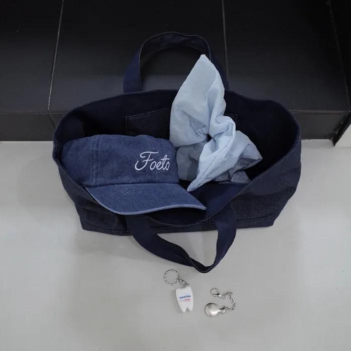 Voyage canvas bag (denim)