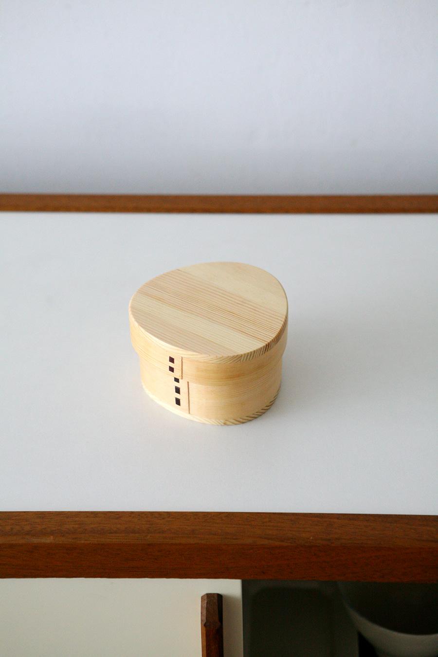 Koban 나무 도시락 Triangular