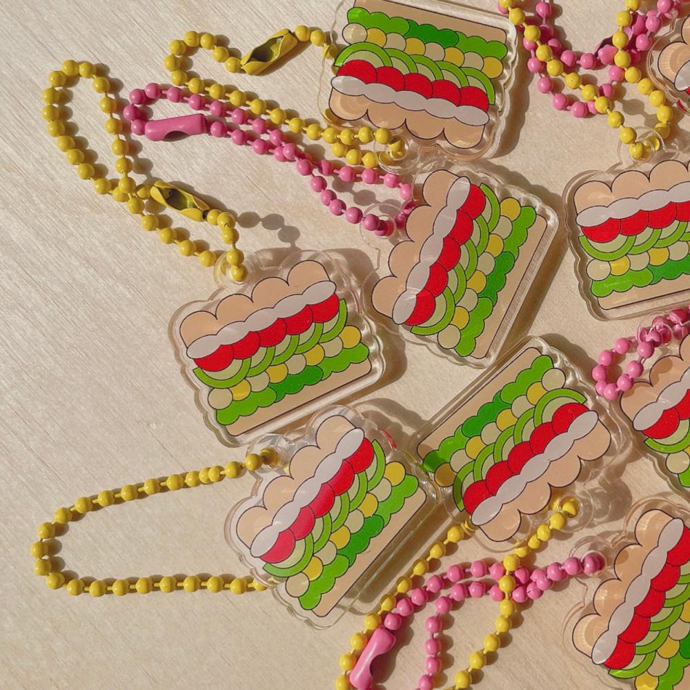 [샌드위치 프레스] 오리지널 샌드위치 키링