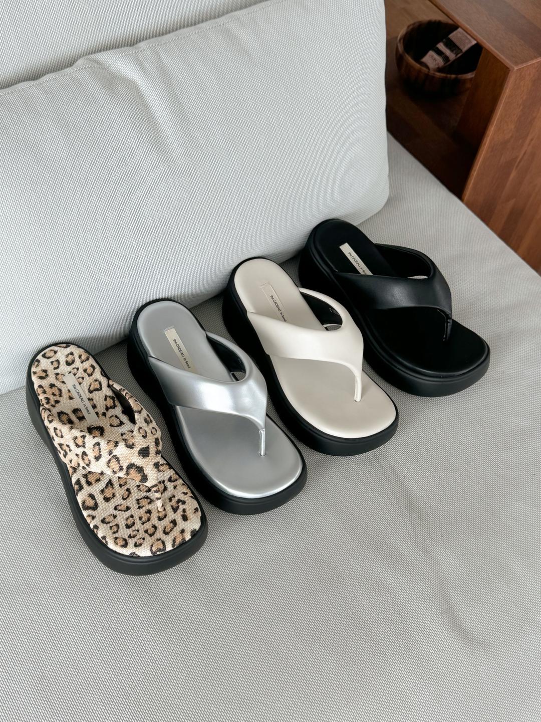 올인 [주문1등/실버단독진행/리뷰인증] 6cm 통굽쪼리 키높이 데일리템