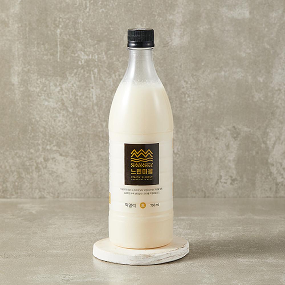 [홈술닷컴] 느린마을막걸리 750ml