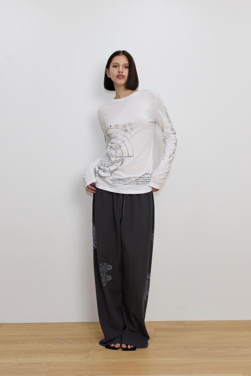 STAR ARC LS T-SHIRT