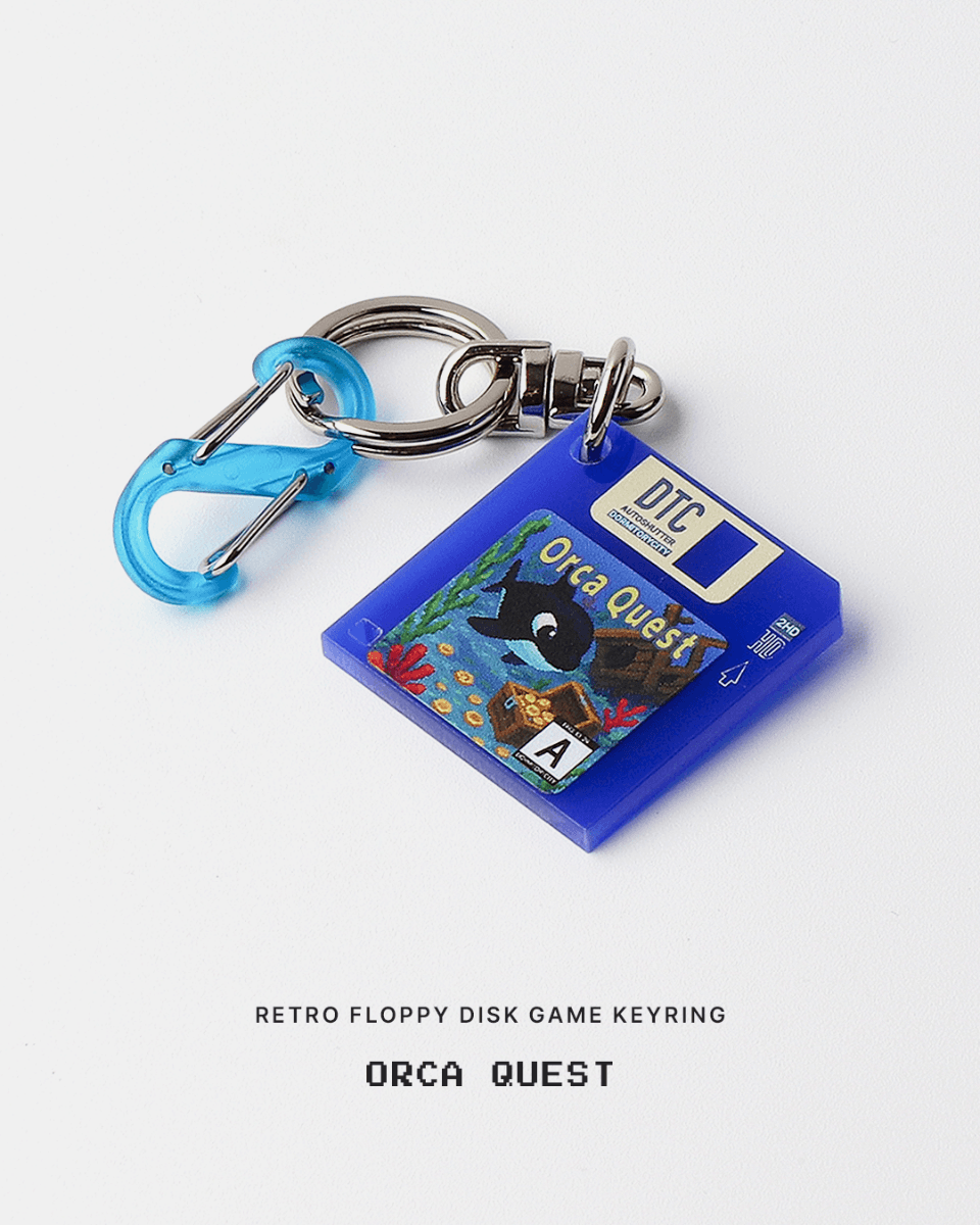 플로피디스크 키링 : (ORCA QUEST)