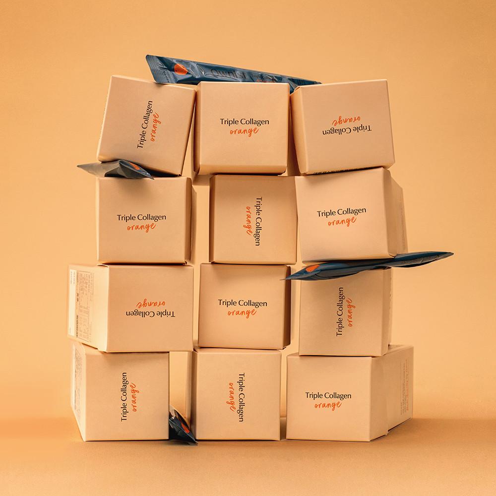 오니스트 트리플콜라겐 오렌지 6달 (9+3박스) 마시는 액상콜라겐 고함량 [원산지:상세설명에 표시]