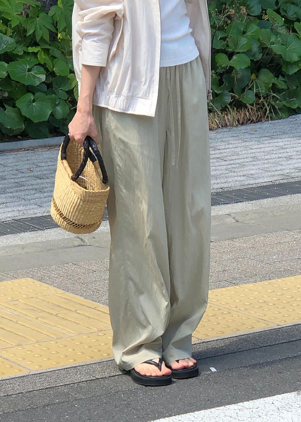 [2nd] Nylon String Pants - 2 Colors