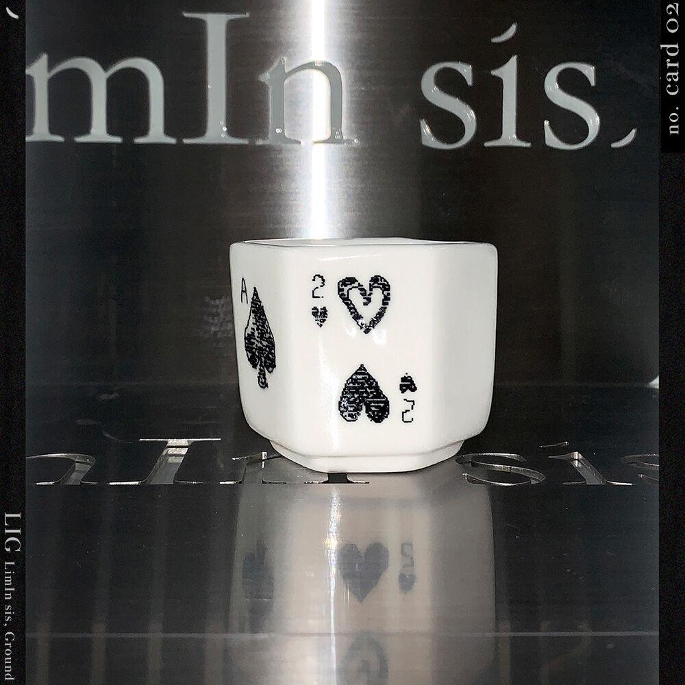 LIG _ playing card shot glass