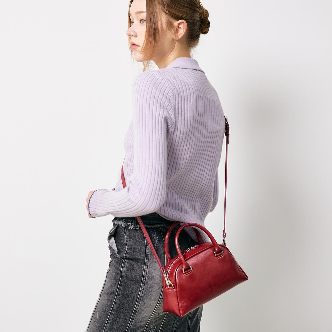 에버 토트앤 크로스백 레드