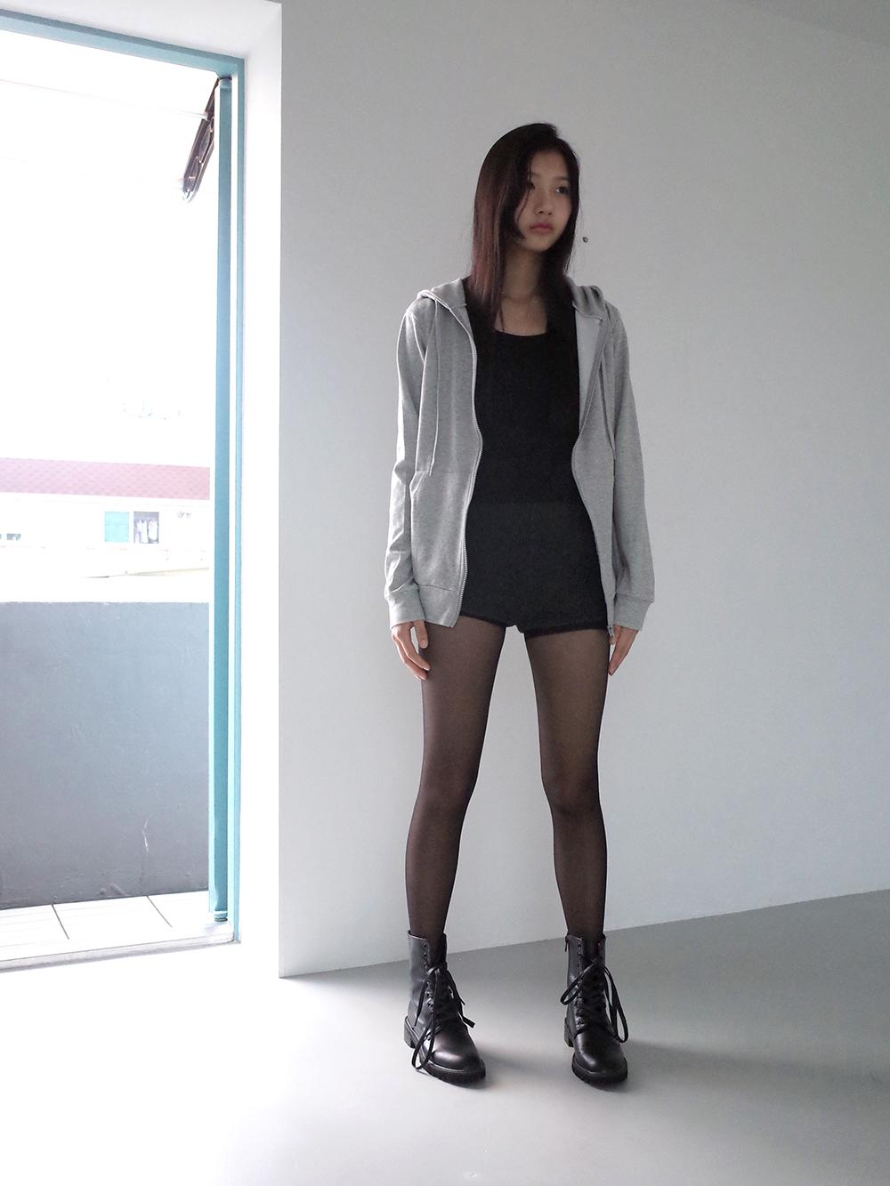 베이비랩 normal nerd hoody