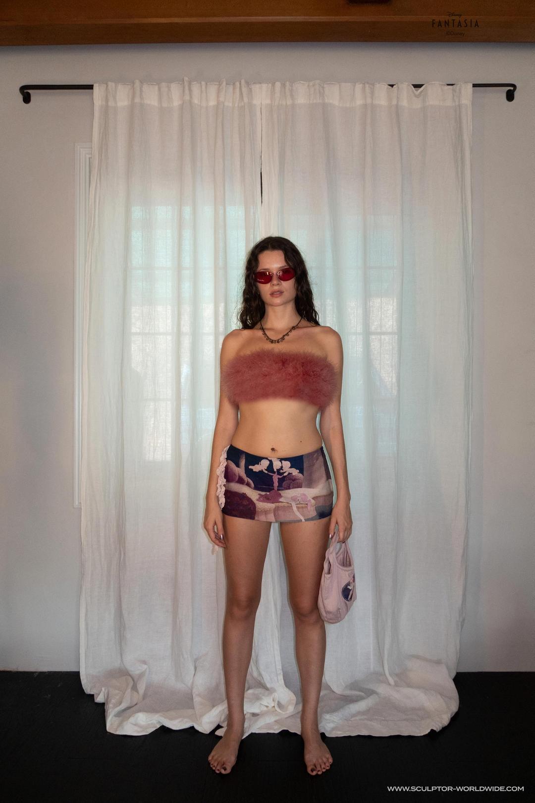 [Sculptor X Fantasia] Tail Skirt Hazy Pink