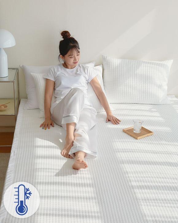 인견보다 2배 시원한 히말라야 아이스 쿨패드 - 화이트