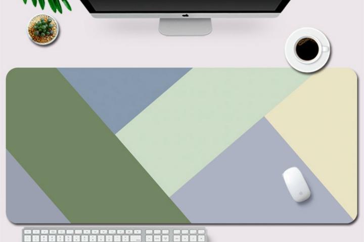 [해외] 몬드리안 블루 데스크매트_2sizes