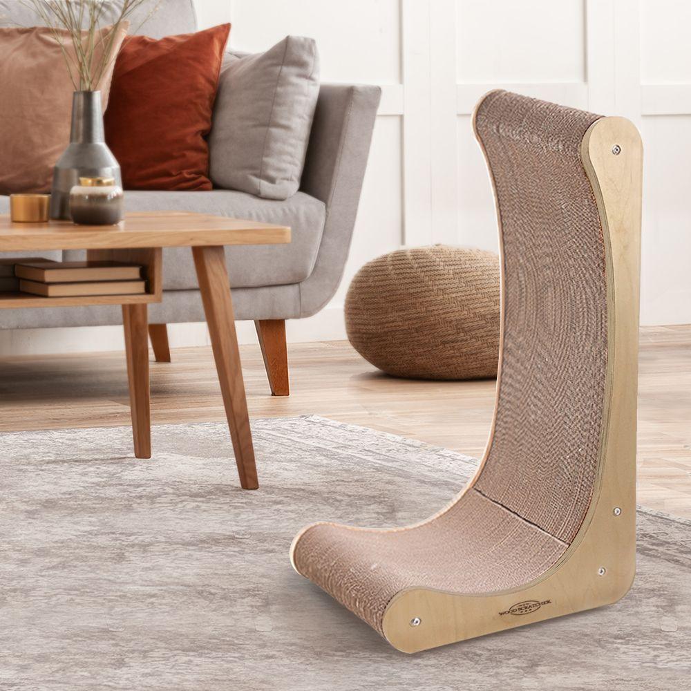 [무료배송] 야오미 우드 엘 대형 수직스크래쳐