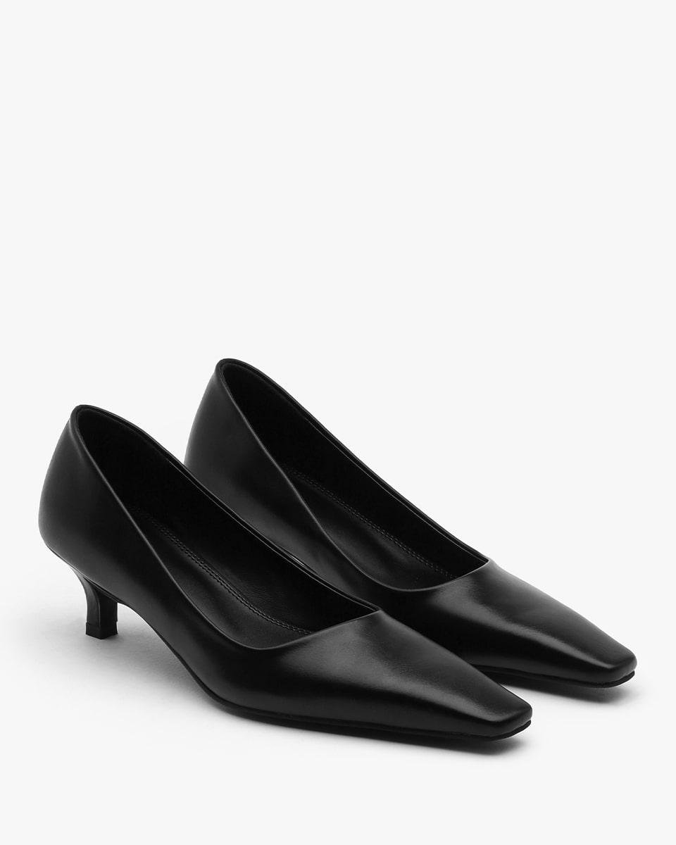 VENN Unbal Line Pumps_Black