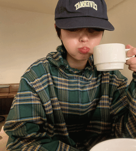 [오늘발송] 체크 스트링 후드 바람막이 자켓 (3color)