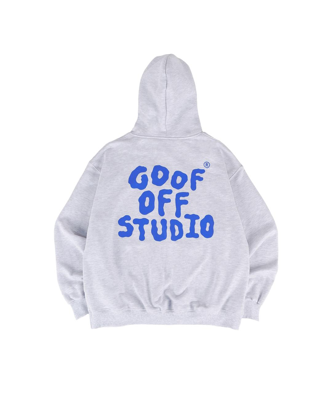 GF MAIN LOGO HOODIE - ASH GRAY