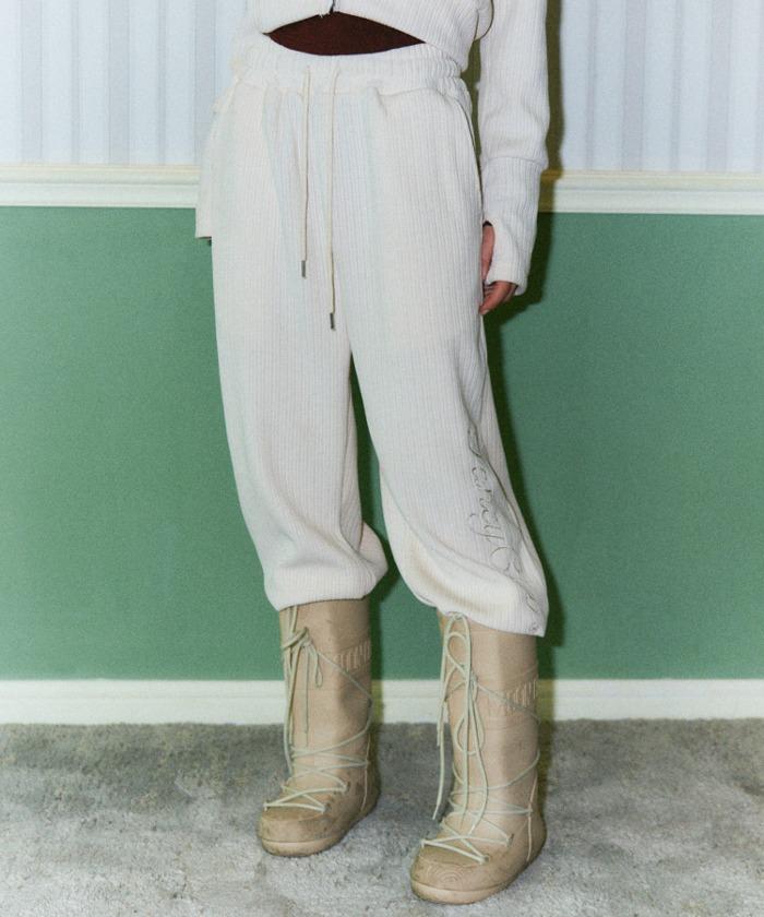 [NF] WHIP CODE STITCH PANTS (IVORY)_F23ZC864