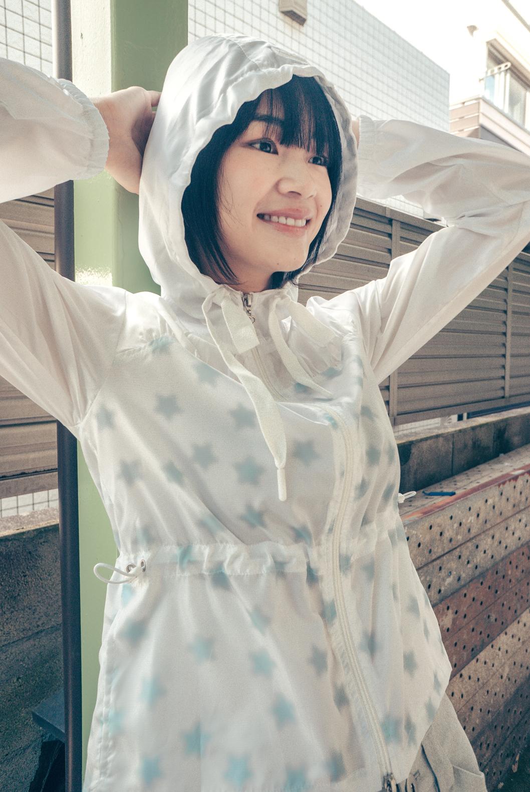 Stardust wind-breaker (White)