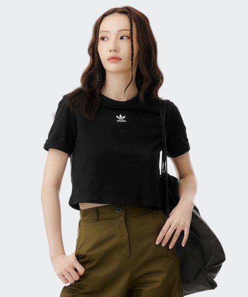 크롭 탑 - 블랙 / GN2802